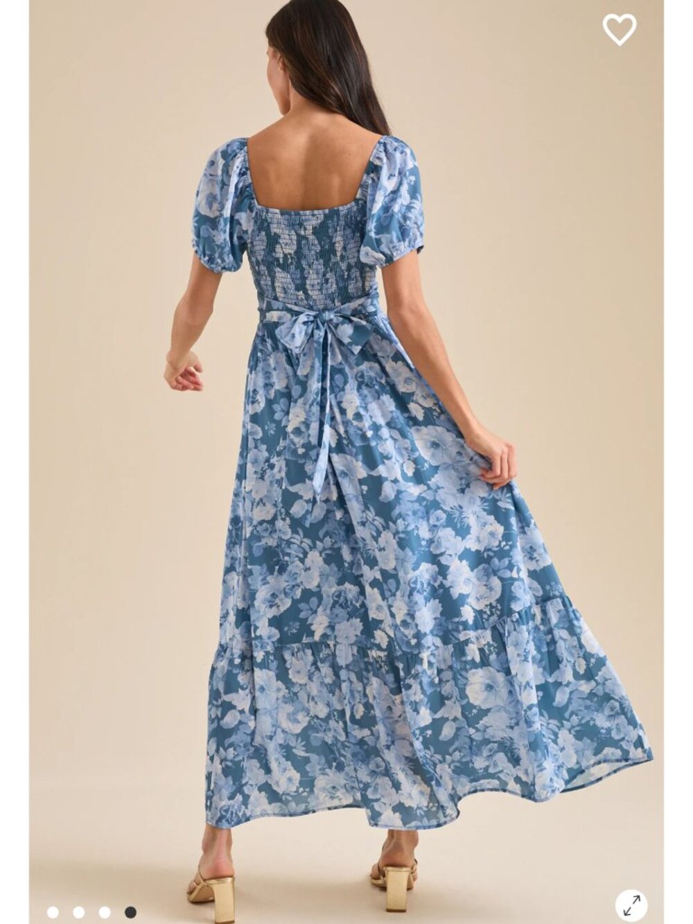 NWT Altar'd State Clarey Floral Maxi Dress - Picture 4 of 4